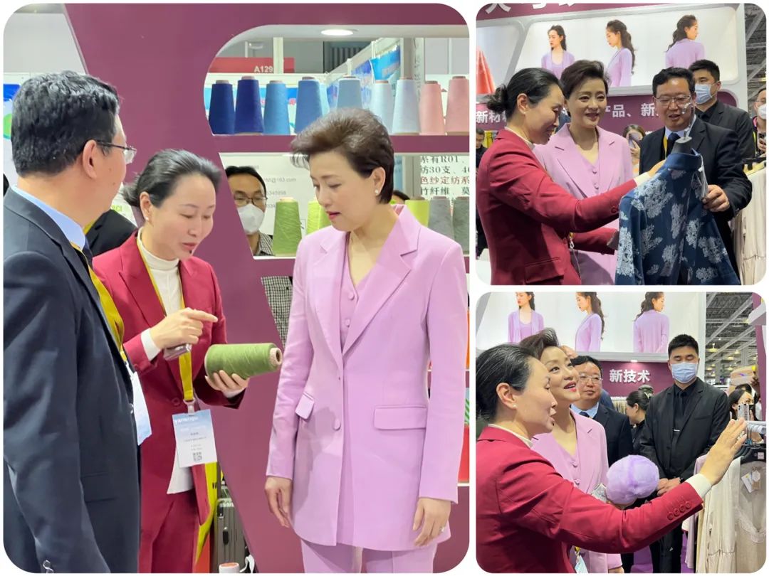 春潮澎湃季 時(shí)尚看過來｜青島天馬色紡驚艷亮相上海國(guó)際會(huì)展中心(圖4)